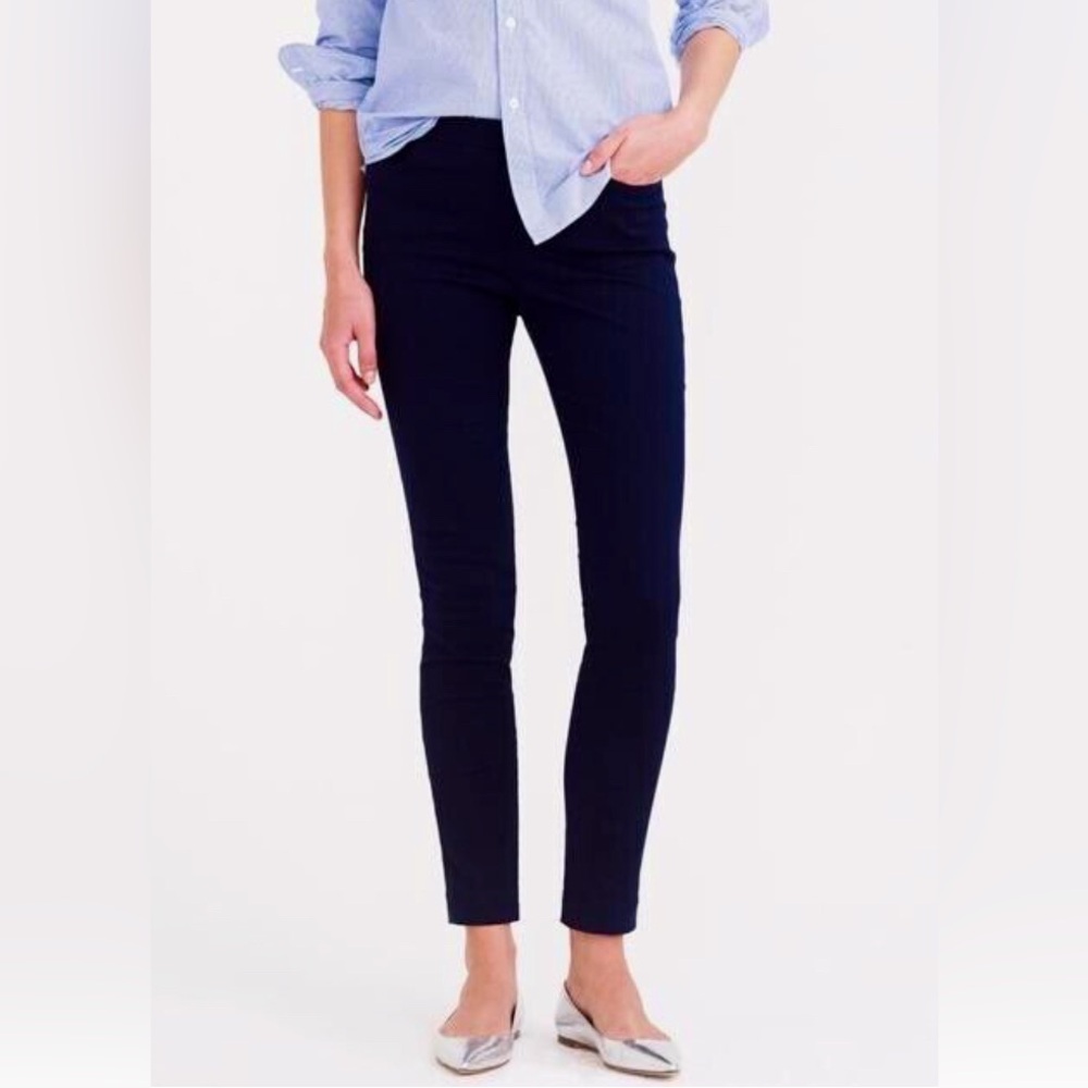 J. Crew Black Dannie Skinny Jeans